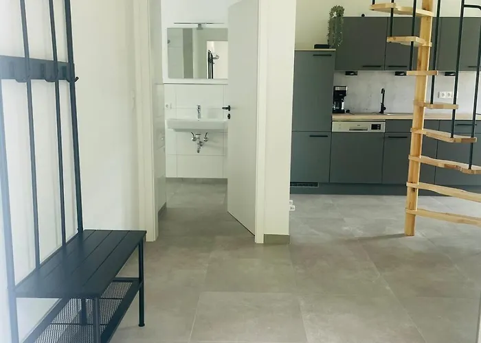 Modern Apartment, Large Balcony 아파트 Emstek